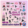 Designer Sports Girls Woman Trinket Dance Shoe Decorations Wholesale Yoga Ballet Figure Skating PVC Clogs Accessory Shoe Charms
