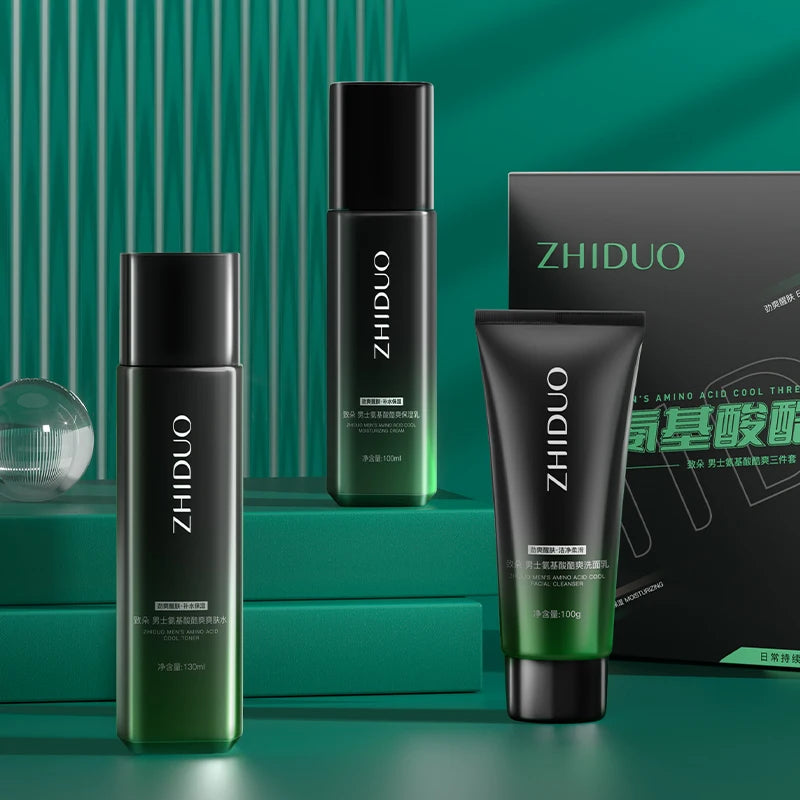 OEM Toner Serum Cleanser-toner- Facial Anti Aging Skincare Set Whitening Brightening Moisturizing Repair Skin Care Set