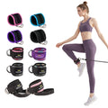 KS-1040# Adjustable Ankle Buckle Support Straps With Double D-Ring Legend Fitness Ankle Strap for Cable Machines