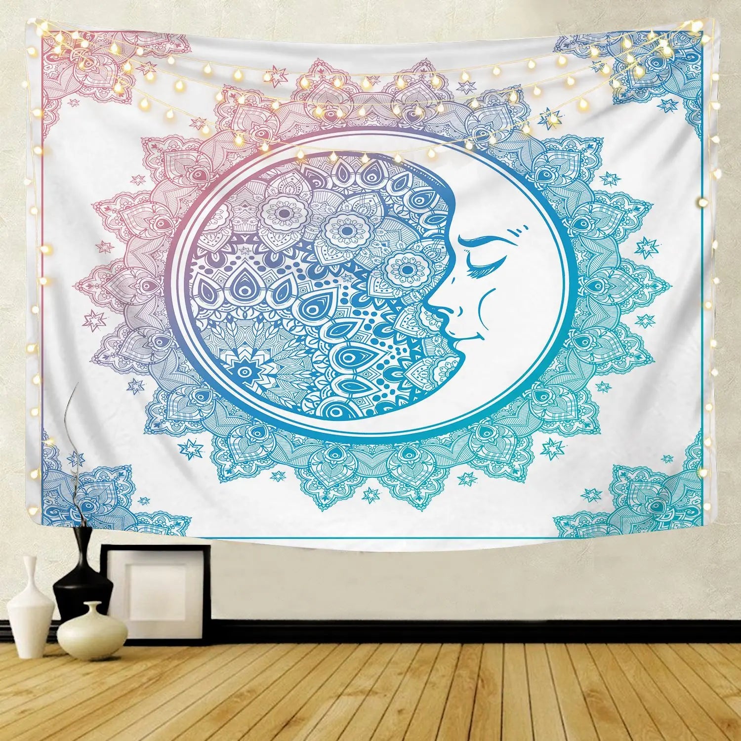 Tapestry Wall Hanging Mandala Series Printing Macrame Beach Towel Mat Blanket Yoga Mat Shawl Carpet Home Cushion