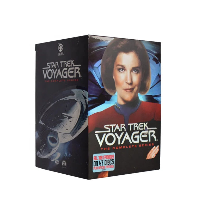 DVD BOXED SETS MOVIES TV Show Films Manufacturer Factory Supply Seller Star Trek Voyager the Complete Series 47DVD  Collection
