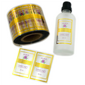 Customize Adhesive Label Fancy Cosmetic Logo Stickers