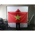 3x5ft  Football Match Custom Logo Cheering Fan Cape Body Flag Vietnam National Flag Cloak