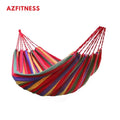190*80cm Hot Sale Costom Cheap Comfortable Easy Outdoor Beds Camping Canvas Travel Cotton Hanging Hiking Garden Swing Hammock