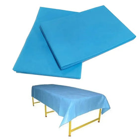 Blue Disposable 100% PP Non Woven Eco-Friendly Waterproof Anti-UV Hotel & Surgical Bed Sheet