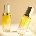 Wholesale Cosmetic Packaging 30ml Glass Essential Oil Bottle Lotion Essence Serum Press Dropper Bottle