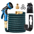 Garden Irrigation Tool 25FT 3 Times Retractable Hose Garden Hose Spray High Pressure Water Gun