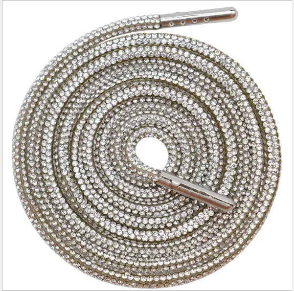 Popular Design Bling Rhinestone Glitter Rope for Hoodie Draw Cord Decoration