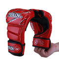 Custom Heavy Pro Boxing Gloves with PU Leather Custom Logo & Printed Design Professional UFC MMA OEM Manufacturing