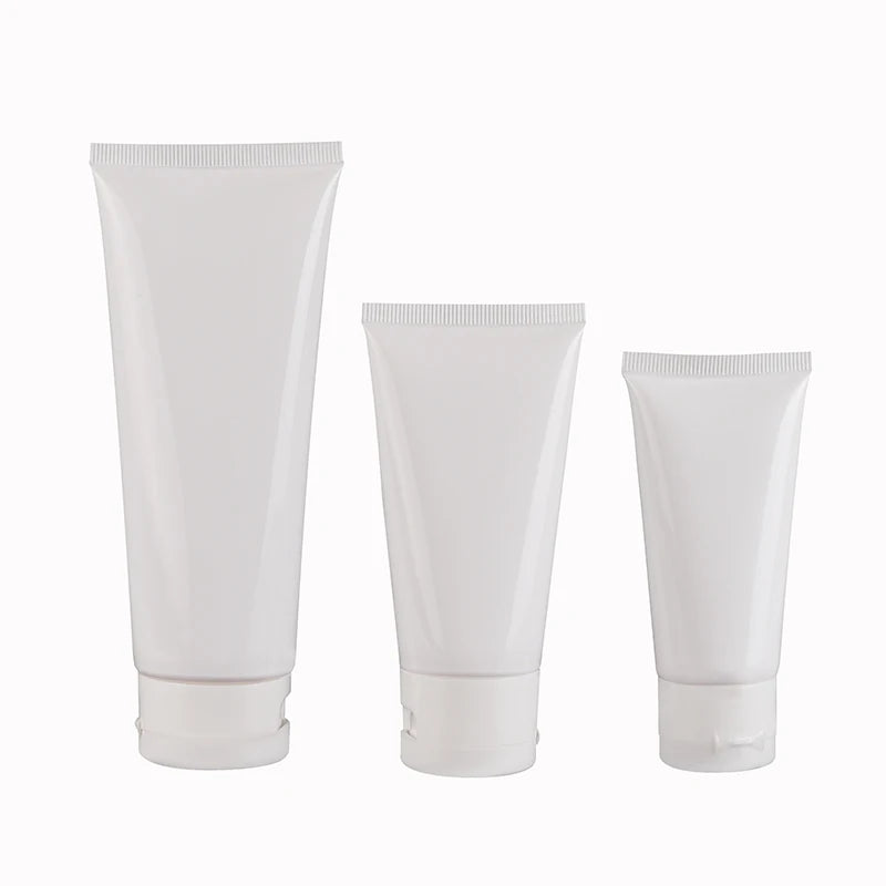 Turmeric Gel Cleanser 100g 150g Gloss PE Plastic Soft Tubes Empty Refillable Packaging for Personal Care Hand Cream