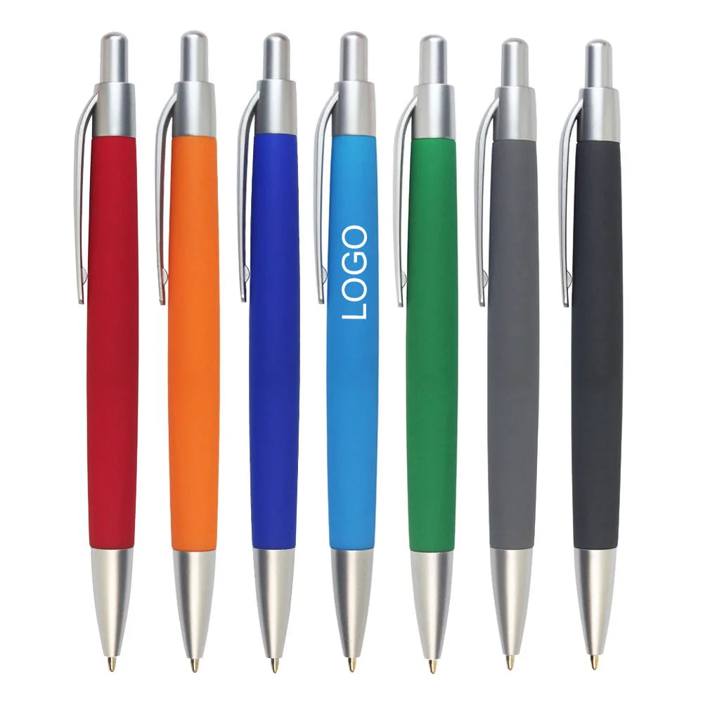 Custom Logo Promotional Ballpoint Pens 4-Color Plastic Gel Pens for Automotive for Welcome Gifts MOQ 100PCS