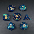 Top Fashion Milky Way Starry Skies 7 Die Galaxie Nebula Glitter Polyhedral Dice Set