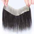 HQ Easy Wear Forehead Hair Bang Natural Hairline Men Human Hair Extension