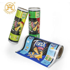 Direct Factory Price Customized Food Packaging BOPP/VMCPP Laminated Aluminum Potato Chips Film Roll Stock