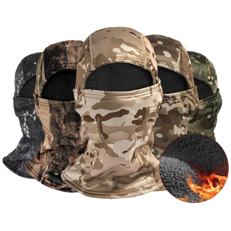 Wholesale Winter Warm Ski Mask Outdoor Polar Fleece Breathable Mesh Balaclava with Custom Logo Windproof Face Cover for Cycling
