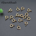 Wholesale Factory Price 18K Real Gold Plated Spring Clasp for Bracelet Necklace Making