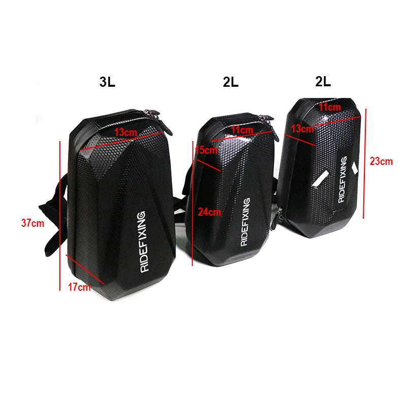OEM Ridefixing EVA Front Waterproof Mobility Hoverboard Electric Scooter Accessories Carry Saddle Storage Bag