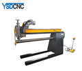 HVAC air Duct Zipper Sewing Machine for Round and Rectangular square Sheet Metal