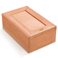 CIGARLOONG 50 Cigar Eco-friendly Humidor Natural Unpainted Solid Wood Spanish Cedar Cigar Humidor