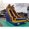 5.5m/18ft Height Inflatable Big Slide Dry Slide with Animal for Kids