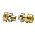 Garden Hose Brass Hydraulic Garden Water Hose Quick Connectors Aluminum Repair Joint