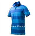 Wide Stripe Plain Polo Shirts for Men