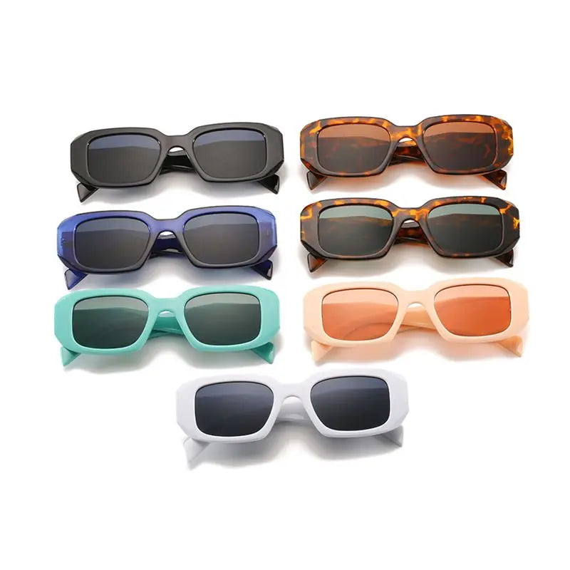 2024 New Arrive Design Fashion Acrylic Lens PC Frame Women Mens UV400 Sunglasses Square Personality Sunglasses