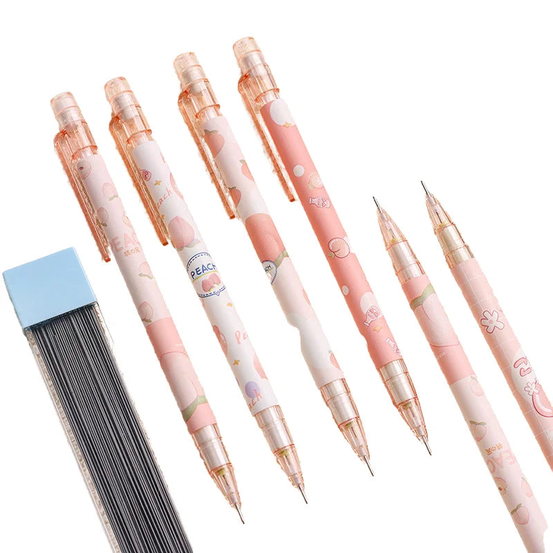 Reginfield Promotion Wholesale Cheap Cute Fruit Cartoon Automatic Pencil School Student Stationery 0.5mm
