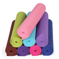 Eco-Friendly PVC Anti-Slip Yoga and Pilates Sports Mat 173*61*0.4cm with 4mm Thickness for Workout