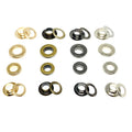 Metal Grommet Garment Metal Eyelet Custom Size Brass Stainless Steel Plating Round Eyelet