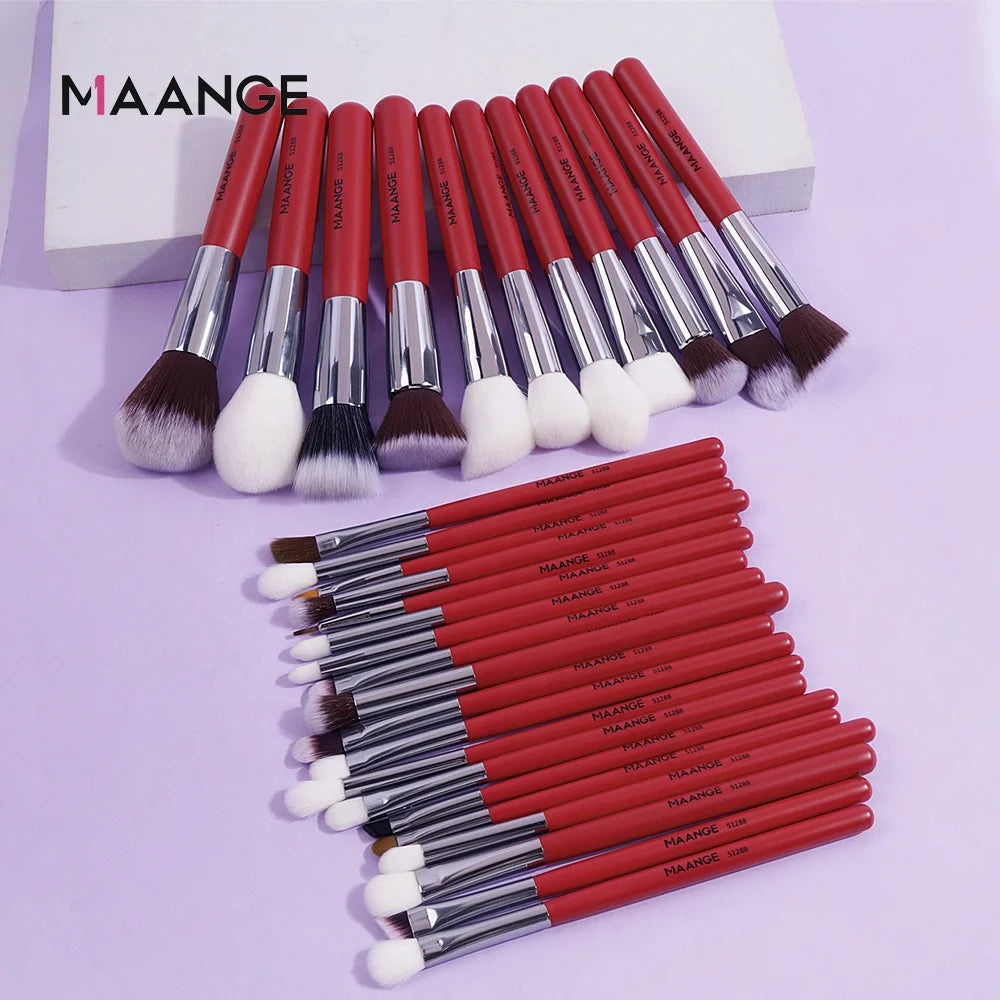MAGEFY High Quality Black pink Makeup Brushes Professional Wholesale 30pcs Luxury Cosmetic Brush Sets