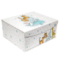 Custom Book Style Foldable Rigid Paper Flip Top Setup Box Magnetic Closure Lid Gift Box for Kids Toy Dolls