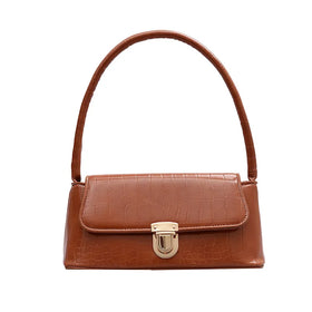 Factory Price Handbags for Women Fashion Hobos Shoulder Underarm Bag Ladies Clutch Pu Leather Female Armpit Purses
