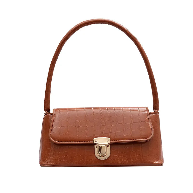 Factory Price Handbags for Women Fashion Hobos Shoulder Underarm Bag Ladies Clutch Pu Leather Female Armpit Purses