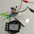 LCD DISPLAY 866+BLDC Controller 6 MOSFET 24v36v48v60v350W for Electric Bike Bicycle Accessory Scooter Part InStrument MTB Gauge
