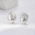 Natural White  3A Loose Baroque Freshwater Pearls 14*20mm Natural White  Irregular Shape Beads for Jewelry Making