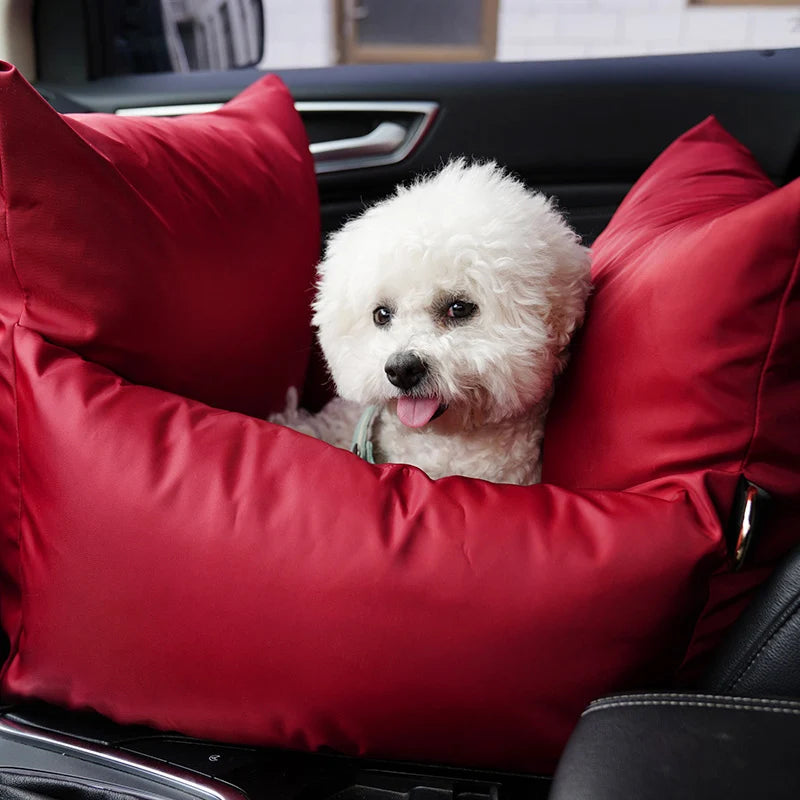 Cotton Car Seat for Small Animals Triangle Pattern Animal-Theme Carrier House Application for Houses and Carriers