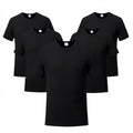 Blank Satin O-Neck Short Sleeve Shirts 100% Polyester US Size Men Black Custom Logo Heat-Transfer Printed Quick Dry Breathable