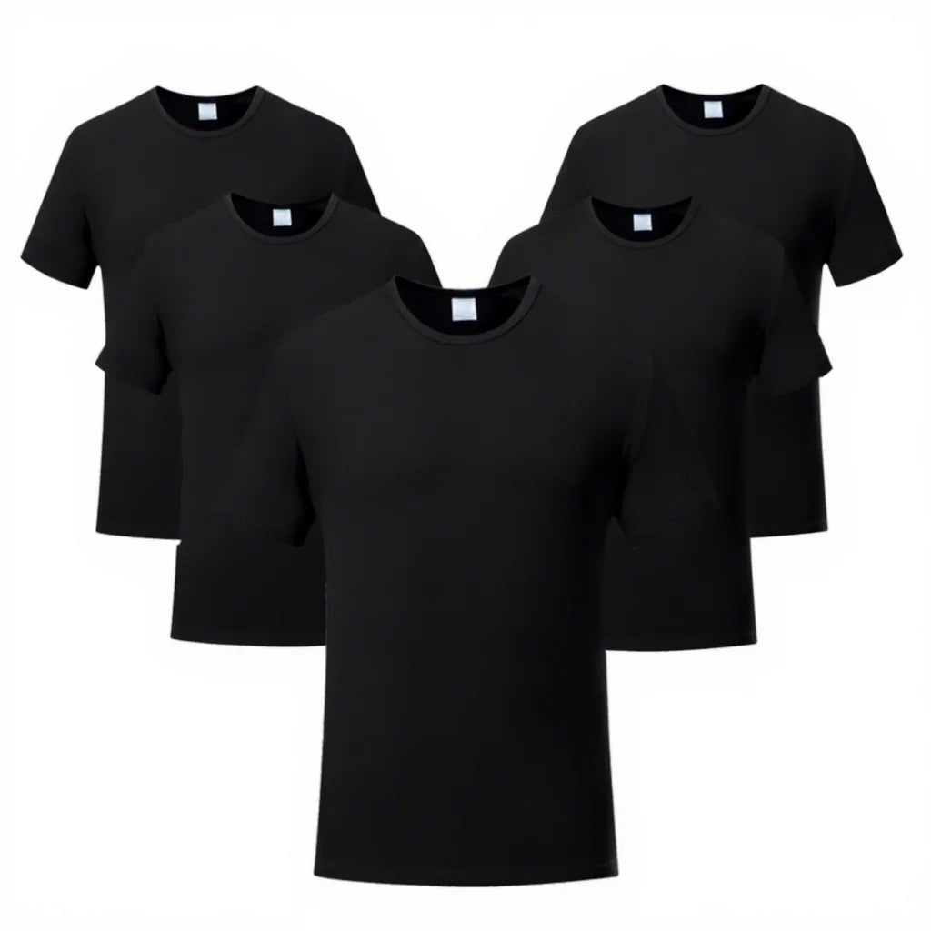 Blank Satin O-Neck Short Sleeve Shirts 100% Polyester US Size Men Black Custom Logo Heat-Transfer Printed Quick Dry Breathable