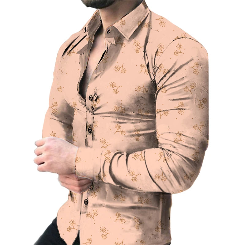 New Arrival Anti-Wrinkle Breathable Casual Full Sleeve Turn Down Collar Spring Shirt for Men