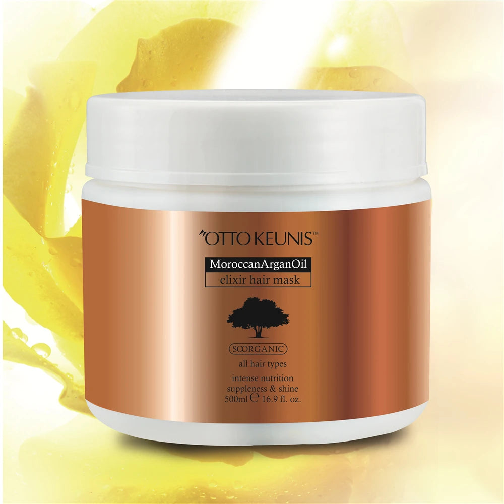 OEM ODM Professional Hair Treatment Natural Argan Oil Keratin Treatment Repair Hair Mask