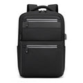 Large Capacity USB Interface Male Computer Backpack for Men Leisure & Business Use Softback Zipper Closure for Travel Laptops