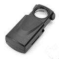 Magnifying Glass with Light 30X 21mm Pull Type Eye Magnifier Loupe with LED Illuminated Light