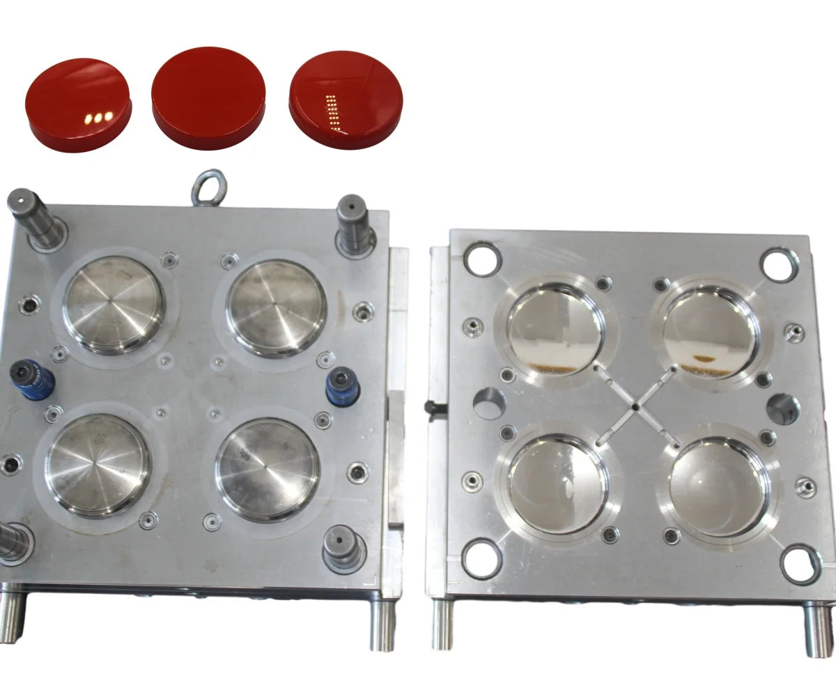 New Customized Multi-model Plastic Jar Cap Mould 4 Cavities