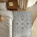 Machine Made Large Area Rug for Living Room Bedroom Kitchen Non-Slip Non-Shedding Print Floor Carpet Washable Oriental Style