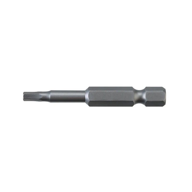 NO.74050 Simei S2 Steel 1/4" Hex Shank Magnetic Screwdriver Bit OEM Customizable 50mm Length 1.6-12mm 60HRC 6kgs Torque DIY