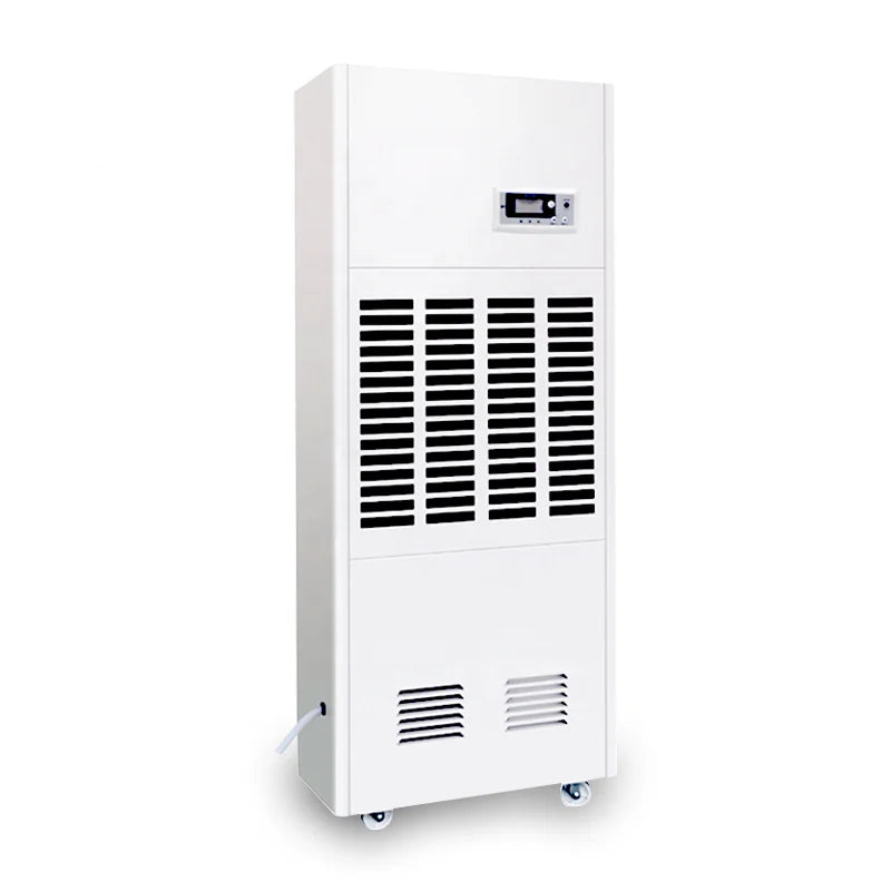 168 Liters/Day Vertical Dehumidifier TOJJE With Eco-Friendly Refrigerant R410a/R134a