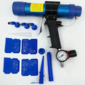 Pneumatic Air Glass Glue Gun Machine with Stainless Steel Barrel DIY Industrial Grade Watch Speed Switch 310ml Capacity