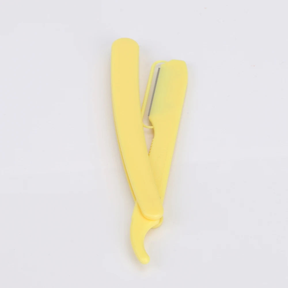 Single Blade Barber Razor Super Stainless Blade Disposable Plastic Handle