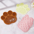 Anti-Slip Silicone Slow Food Water Bowl Home Storage Organization for Pet Bath Lick Mat Outdoor Drinking Water Feeding for Dogs